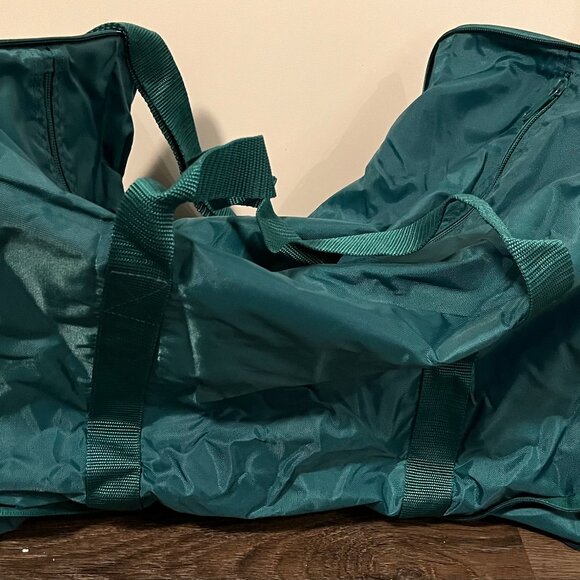 Gemline Matching Pair Expandable Turquoise Duffle Bags - Picture 4 of 10